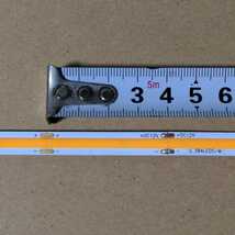 LED COBラインテープ 黄色発光 ゴールデンイエロー 2200k 12V用 未使用 長さ２メートル幅8ミリ 点灯確認済　防水ではないよpart3_画像3