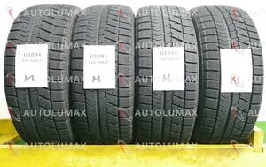 215/55R17 94Q Bridgestone BLIZZAK VRX 中古 スタッドレスタイヤ 4本セット 2018年製 送料無料 215/55/17 ブリヂストン U1894.M