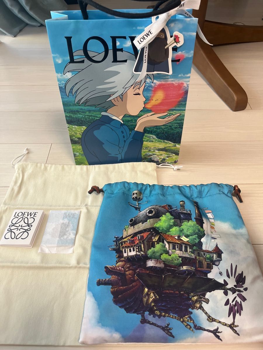 ロエベ ハウルの動く城 コラボ キャンドル 未開封 LOEWE Howl's moving ...