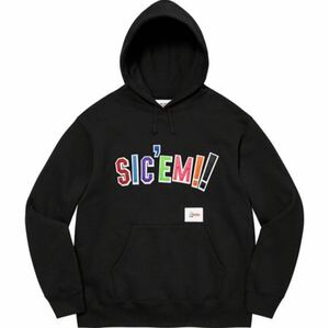 【新品 未使用 送料無料】Supreme 21AW WTAPS SIC'EM! HOODED SWEATSHIRT box シュプリーム ダブルタップス Lサイズ