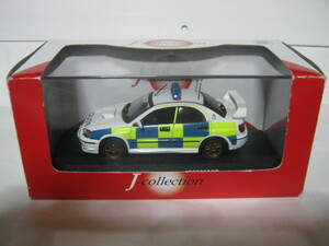 イギリスパトカー　京商 Jコレクション 　スバル インプレッサ WRX STI UK POLICE 1/43 