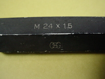 M24*1.5 標準ネジゲージ 中古品 ミリサイズ　プラグゲージ_画像3