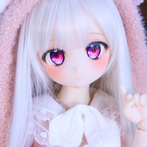 【さにさにむーん】DDH-27 カスタムヘッド　セミホワイト肌＋ディーラー様製アイ付　MDD等に　_画像1