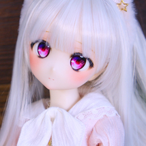 【さにさにむーん】DDH-27 カスタムヘッド　セミホワイト肌＋ディーラー様製アイ付　MDD等に　_画像7