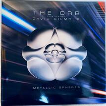 【US製2LP/ 180g重量盤】The Orb Feat. David Gilmour / Metallic Spheres(2010) / ポスター付き/ Pink Floyd // Ambient_画像2