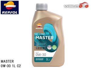 REPSOL エンジンオイル MASTER ECO-P 0W-30 1L C2 007407 全合成油 マスターレンジ モーターオイル レプソル