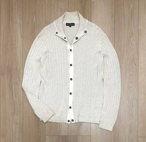 I①/ JOSEPH ABBOUD ジョセフ コットン ニット セーター SIZE:L / ベージュ