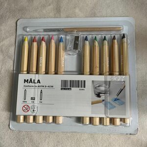MLA モーラ、色鉛筆, ミックスカラー