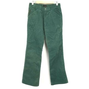 Made in Japan★acoustic/アコースティック★コーデュロイパンツ【Mens size -S/股下72cm/緑/Green】Pants/Trousers◆BH214