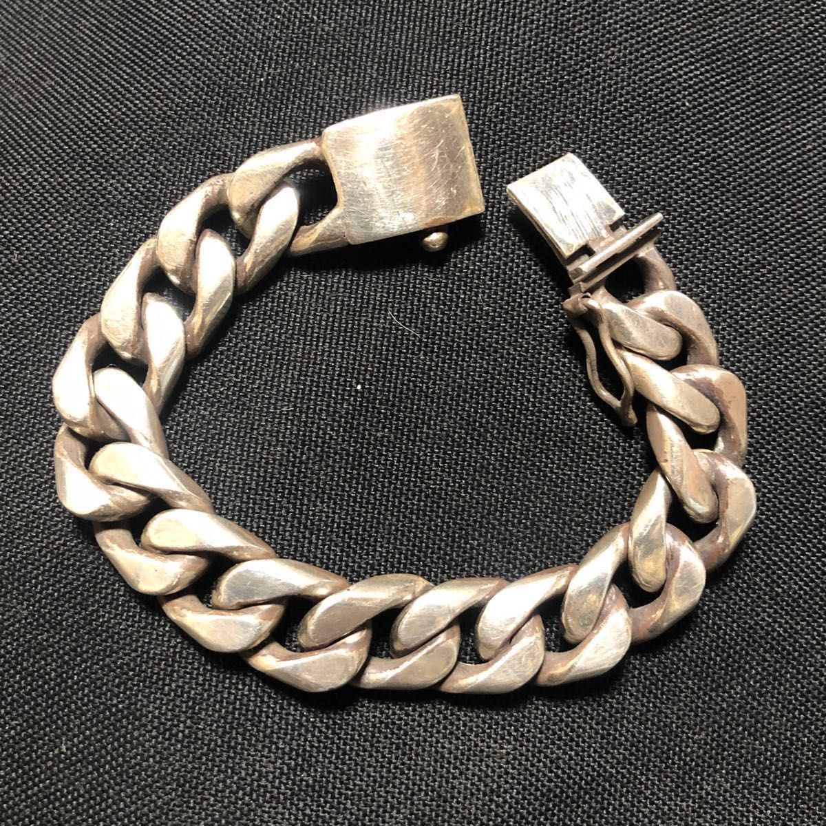 vintage メキシカンジュエリー SILVER925 アンカーチェーン