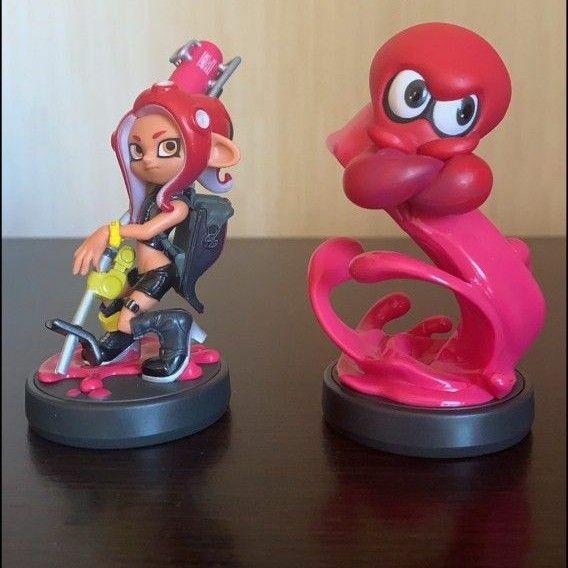 スプラトゥーン amiiboタコ 任天堂 アミーボ amiiboタコガール　Switch スイッチ