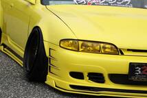 S14SILVIA 前期 326POWER NEW ブランド【 ブリWIDE】FRONT OVER　FENDER（フロント) SALE！人気商品！日産！チャラドリ仕様に！即決！_画像5