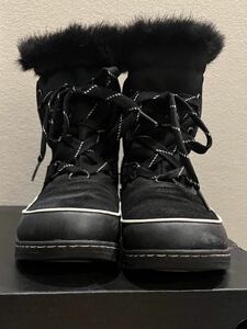 美品★SOREL★ソレル★TIVOLI Ⅲ★ティボリ★NL2532-010★ブラック★レディース★USA7.5★24.5cm★スノーブーツ★アウトドア