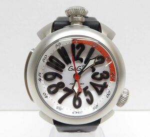  GaGa Milano GaGa MILANO 0121mana-re diving 48mm self-winding watch wristwatch ^WA5534