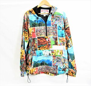 GUESS x J Balvin Colores ZIP HOODIE SIZE:US M メンズ 衣類 □UF3719