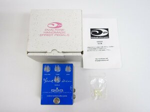 OVALTONE Q.O.O. BLUE EDITION オーバードライブ エフェクター 中古 ◆G3837