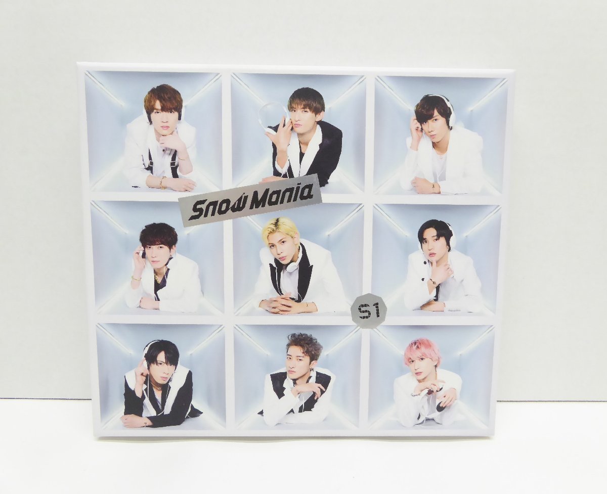 Snow MAN Snow MANIA S1 CD+DVD 初回盤B メーカー特典認定証- JChere