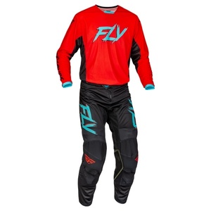 L/34インチ MXウエア 上下セット FLY 23 スプリング KINETIC MESH RAVE レッド/ブラック/ミント モトクロス 正規輸入品　WESTWOODMX