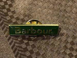 バブアー　Barbour　バッジ　used 美品