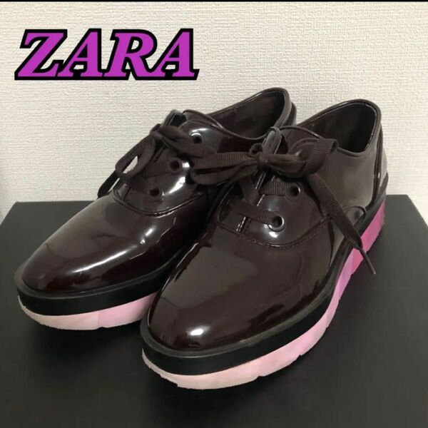 ZARA オックスフォードシューズ