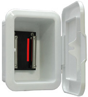 プラスチモ　電動リール用電源ボックスコンセント（埋込）　レクタンギュラー