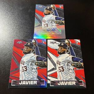 【セット】2021 Topps FIRE MLB Cristian Javier RC Auto 直筆サイン クリスチャン・ハビエル Astros