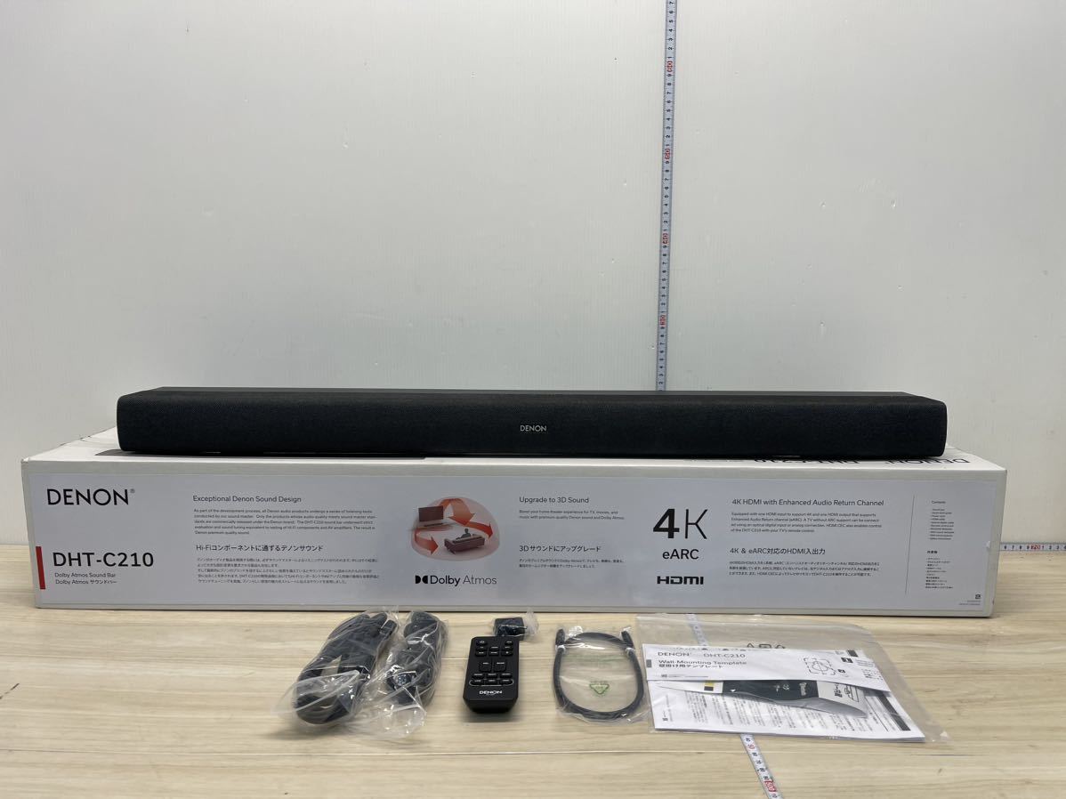Denon サブウーハー内蔵サウンドバー DHT-C210/△CR | www.csi.matera.it