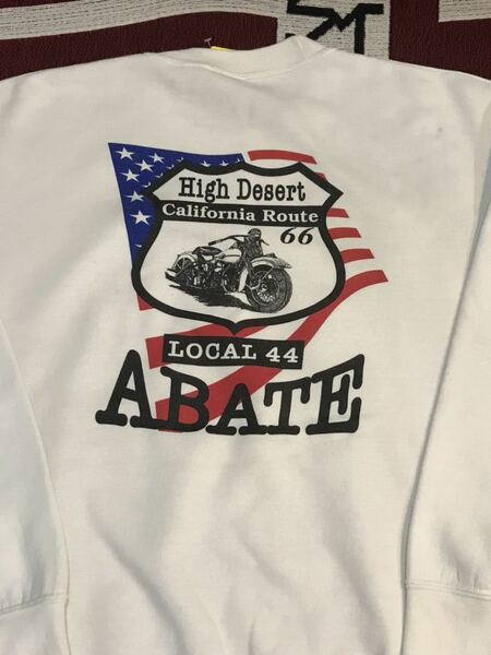 High Desert ABATE local 44 スウェット　ルート66 砂漠　アメリカ　メインロード　カリフォルニア　ビンテージ　古着　アメカジ