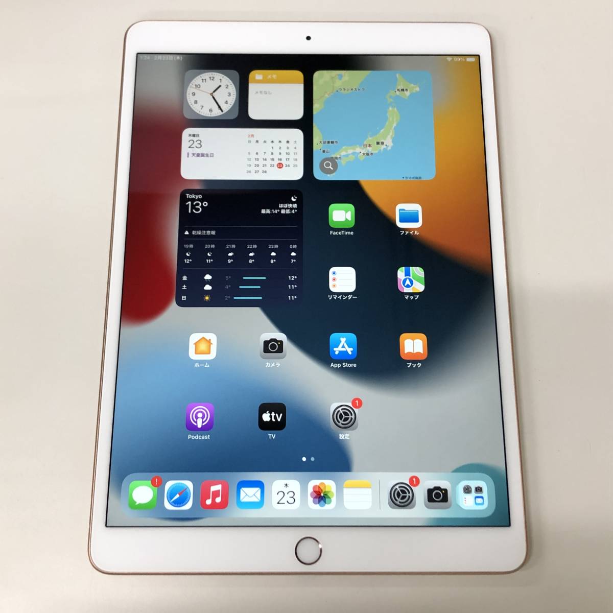 iPad Pro 12.9 第3世代 WiFiモデル ジャンク品 ブラックアウト 通常