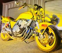 REDSTAGE CB400SF NC31 飛燕 スタンダード 4-2-1 オリジナルマフラー 無地 サイレンサーセット レッドステージ HONDA 旧車 BEET 当時物_画像1