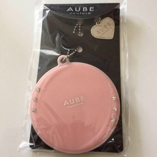 非売品 AUBE オリジナル コンパクトミラー 手鏡