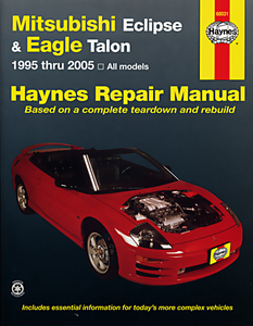 Mitsubishi Eclipse Eclipse 1995 2005 Mitsubishi Eagle Talon service book maintenance repair manual service point repair service manual 