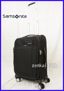 || prompt decision! unused breaking the seal goods ||** Samsonite! compact suitcase 30L! color black! business trip! business! small travel! extra attaching **