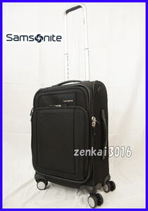 || prompt decision! unused breaking the seal goods ||** Samsonite! compact suitcase 30L! color black! business trip! business!..! extra attaching **!