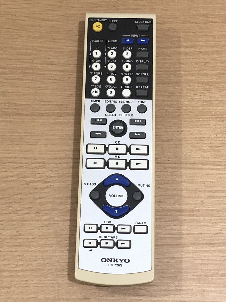 リバーシブルタイプ ONKYO オンキョー CD MDコンポ 動作確認済