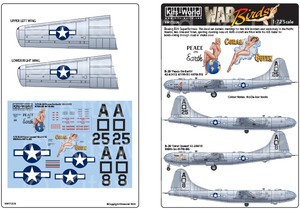 Kits-World(172226)1/72 B-29 スーパーフォートレス 'Peace On Earth'他用デカール