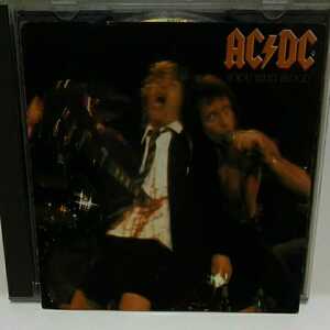 AC/DC「IF YOU WANT BLOOD　YOU'VE GOT IT　流血ライブ　ギター殺人事件」初期盤　32XD