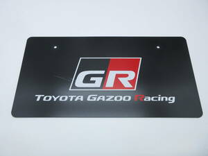  Toyota GR dealer new car exhibition for not for sale number plate mascot plate aqua Vitz Harrier Mark X Prius PHV Yaris 