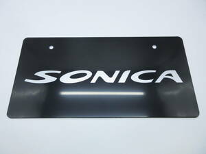 ダイハツ ソニカ SONICA ディーラー 新車 展示用 非売品 ナンバープレート マスコットプレート