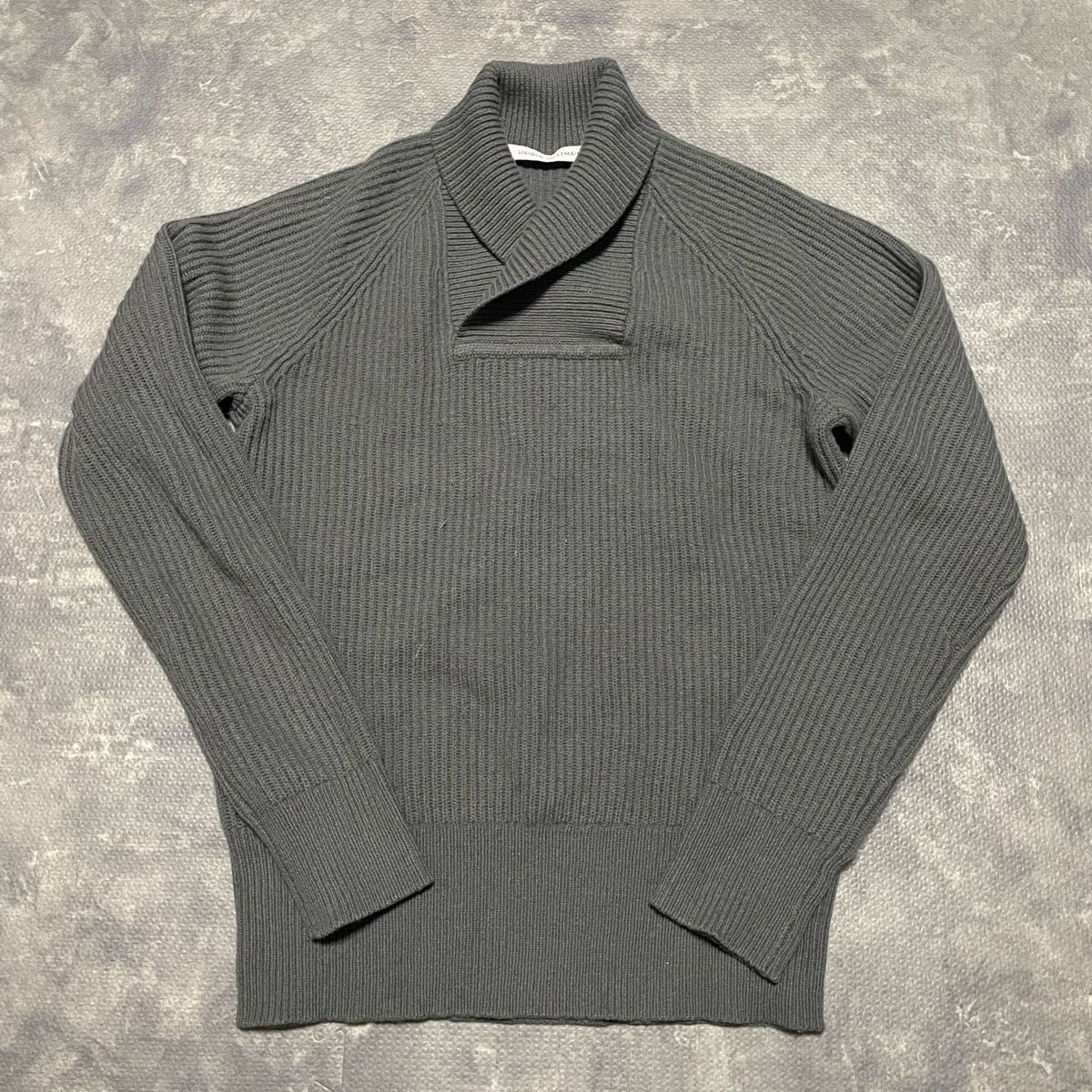 購入49350円 CALEE ショールカラーニットセーター M ハンドメイド