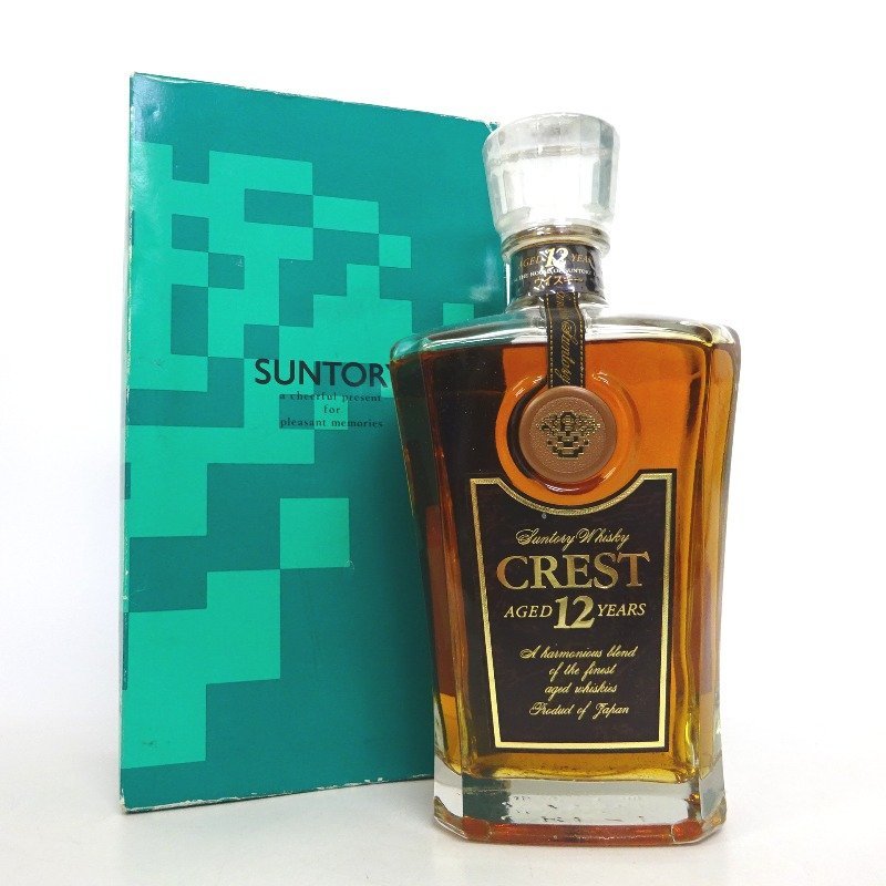 ヤフオク! -「サントリー クレスト 12年」(日本) (ウイスキー)の落札 ...
