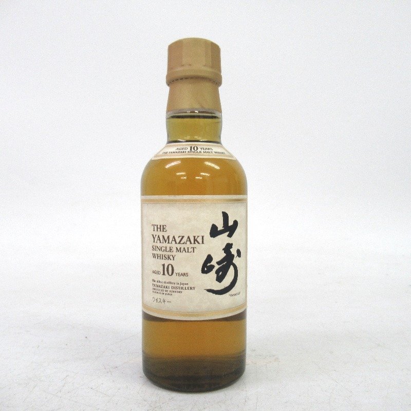 ヤフオク! -「山崎10年 180ml」の落札相場・落札価格