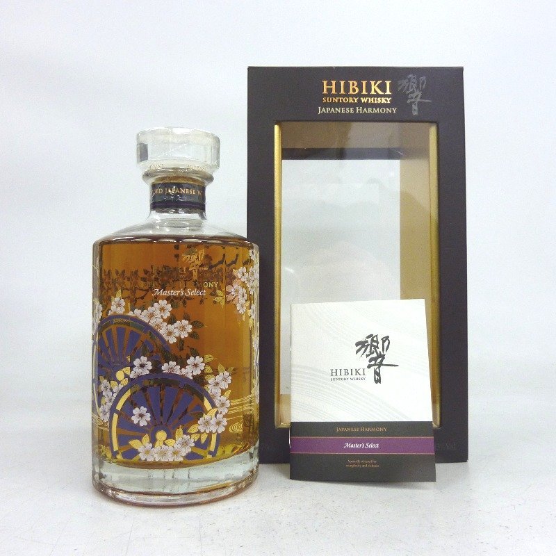未開栓】SUNTORY サントリー 響 HIBIKI マスターズセレクト 意匠ボトル