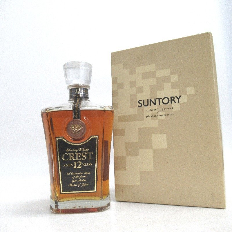 ヤフオク! -サントリー クレスト 12年の中古品・新品・未使用品一覧
