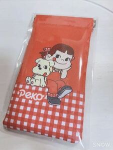 【新品】ペコちゃん　郵便局　バネロポーチ　ボトルケース 限定　エコバッグ　化粧ポーチ　ノベルティ　PEKO