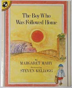 ロバートの後をカバがついてきて...「The Boy Who Was Followed Home」/絵本/ペーパーバック/英語