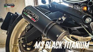 イタリア GPR M3 BLACK TITANIUM 公道仕様スリップオン KTM デューク 890 / 890R 2021/2022