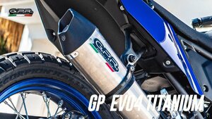 イタリア GPR GP EVO4 TITANIUM 公道仕様スリップオン BMW F700GS 2016/2018