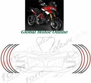 グラフィック デカール ステッカー 車体用 / Ducati ドゥカティ ムルティストラーダ 1200 1200S 2011-