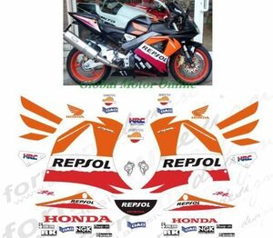 グラフィック デカール ステッカー 車体用 / ホンダ Honda CBR954RR ( SC50 )/ レプソル REPSO